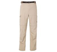 Trespass Men's Rynne B Mosquito Repellent Cargo Trousers in Light Beige | Size: XS Trespass Light Beige XS