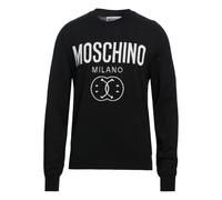(XS, Black) Moschino Mens Milano Jumper