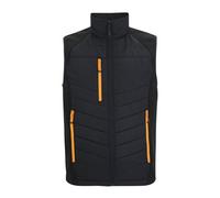 (XS, Black/Orange Pop) Regatta Mens Full Zip Gilet