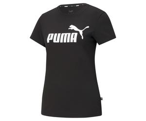 (XS, Black) Puma Womens/Ladies Essential Logo T-Shirt