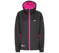 (XS, Black) Trespass Womens/Ladies Qikpac Packaway Waterproof Jacket