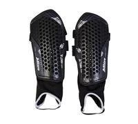 (XS, Black/White) Mitre Mens 2024 Aircell Technology Shin Guards