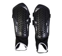 (XS, Black/White) Mitre Power Aircell Technology Shin Guards
