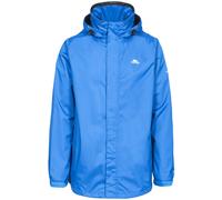 Trespass Mens Jacket Fraser II - Waterproof, Taped Seams, Adjustable Concealed Hood, Internal Zip Pocket, Drawcord Hem, 2 Lower Zip Pockets, Elasticated Cuffs