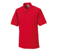 Russell Mens Polycotton Pique Hardwearing Polo Shirt PC6425