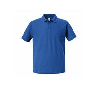 (XS, Bright Royal Blue) Russell Mens Authentic Pique Polo Shirt