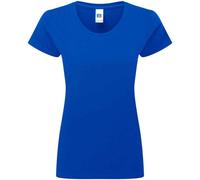 (XS, Bright Royal) Russell Womens/Ladies Authentic Ringspun Cotton Classic T-Shirt