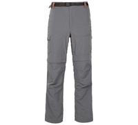 Trespass Mens Walking Trousers Rynne B - Quick Dry, UV 40+ Protection, Mosquito-Repellent, Flat Waist with Elasticated Back Panel, Zip-Off Legs, Front Fly Opening, 6 Pockets, Adjustable Belt