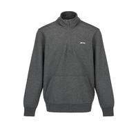 (XS, Charcoal Marl) Slazenger Mens Quarter Zip Fleece