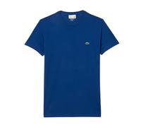 Lacoste Mens Pima Cotton T-Shirt - Dark Blue - XS - Dark Blue