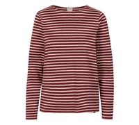 Trespass Women's Karen Yarn Dyed Stripe Shirt - Dark Cherry - Dark Cherry - XS
