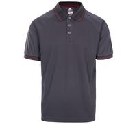 Trespass Men's Bonnington Polo Top in Dark Grey | Size: XS Trespass Dark Grey XS