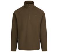 (XS, Dark Vine) Trespass Mens Pullover 1/2 Zip Fleece - Eliston