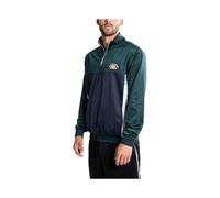 (XS) ELLESSE VETICA OH SHY05328 Mens Tracksuit Top Half Zip Casual Green Sweatshirt