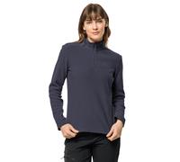 (XS, Graphite) Jack Wolfskin Womens 2026 Taunus Half Zip Lightweight Fleece Pullover Sweater
