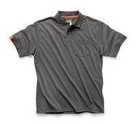 (XS, Graphite) Scruffs Mens Polo Shirt