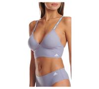 (XS, Grey Blue) Adidas Womens/Ladies Active Micro Flex Bralette