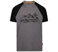 (XS, Grey Marl) Trespass Mens Round Neck T-Shirt Fullmer