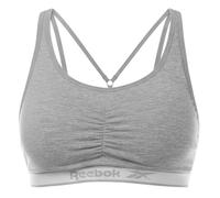 (XS, Grey) Reebok Womens/Ladies Logo Sports Bra