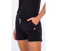 XS Hurley Womens Oceancare Script Shorts Black Size