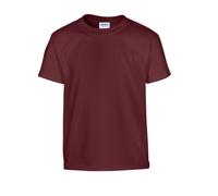 (XS, Maroon) Gildan Childrens/Kids Heavy Cotton T-Shirt
