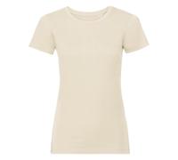Russell Women's Short-Sleeved T-Shirt in Natural | Size: XS Russell Natural XS