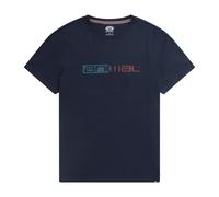 (XS, Navy) Animal Mens Jacob Logo T-Shirt