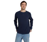 (XS, Navy) Animal Mens Jude Waffle Long-Sleeved T-Shirt