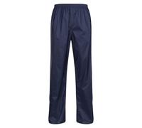 Regatta Pro Mens Packaway Waterproof Breathable Overtrousers (Navy) - Size X-Small