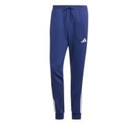 (XS, Navy/White) Adidas Mens Essentials Stripe Tapered Joggers