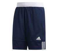 (XS, Navy/White) Adidas Mens Logo Reversible Basketball Shorts