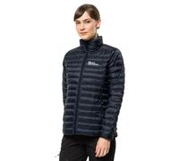 (XS, Night Blue) Jack Wolfskin Womens 2022 Pack And Go Waterproof Lightweight Down Jacket