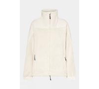 XS Oakley Womens Mountain Fire Sherpa Fleece Jacket Off White Size