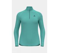 XS Odlo Womens Berra Half Zip Mid Layer Fleece Turquoise Size