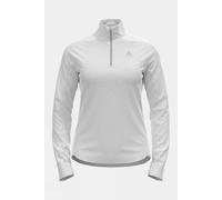 XS Odlo Womens Berra Half Zip Mid Layer Fleece White Size