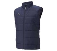 (XS, Peacoat) Puma Mens TeamLIGA Quilted Sleeveless Gilet