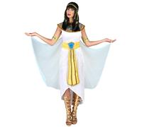(XS) Queen of Egypt costume with veil for women