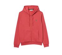 (XS, Red) Lacoste Mens Classic Up Full Zip Hoodie