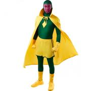 (XS) Rubies Men's Marvel Classic Vision Costume | Superhero Costume
