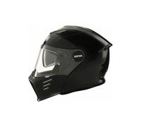 (XS) Simpson Darksome Solid ECE 22.06 Flip-Up Helmet Black