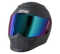 (XS) Simpson Speed Full Face Helmet Matt Black