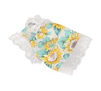 XS Soft Breathable Acrylic Pet Skirt with Sunflower Pattern for Dogs and Cats - Perfect for Changing & Everyday Wear
