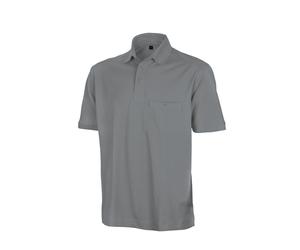 (XS, WG Grey) Result Mens Work-Guard Apex Short Sleeve Polo Shirt