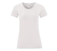 Fruit of the Loom Women's Iconic 150 T-Shirt in White | Size: XS Fruit Of The Loom White XS