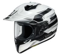 (XS, White) Shoei Hornet ADV Navigate TC6 Black / White