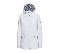 Trespass Womens Flourish Waterproof Jacket - White - XS - White - 100% Polyester