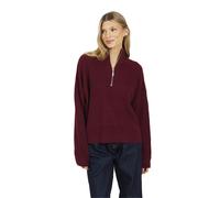(XS, Wine) Brave Soul Womens/Ladies Half Zip Jumper