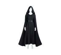 (XS) Women Rey Dark Side Inspired Dress Set Star Wars Style Fantasy Costume Outfit