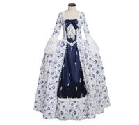 (XS) Women's Rococo Ball Gown Gothic Victorian Dress Vintage Renaissance Style Party Costume