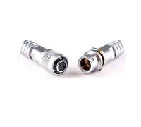 XS6 mini Aviation plug Socket 6mm quick plug connector Push-pull docking connectors,XS6-2PIN Docking